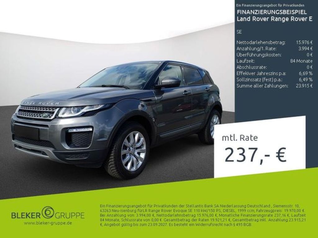 Land Rover Range Rover Evoque bei Sportwagen.expert - Hauptabbildung Land Rover Range Rover Evoque bei Sportwagen.expert - Hauptabbildung