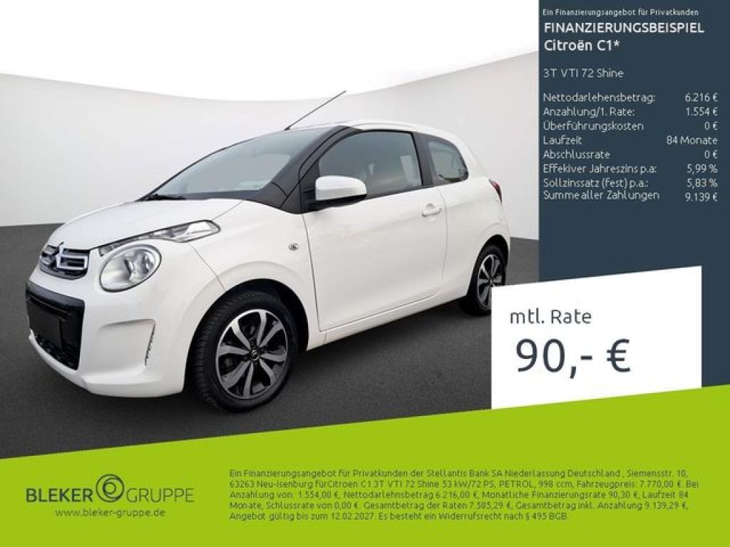 Citroen C1 bei Sportwagen.expert - Hauptabbildung Citroen C1 bei Sportwagen.expert - Hauptabbildung