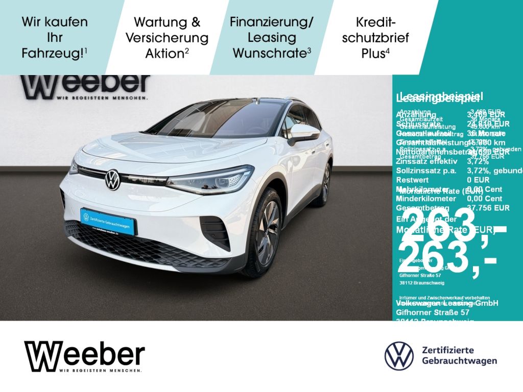 VW ID.4 bei Sportwagen.expert - Hauptabbildung VW ID.4 bei Sportwagen.expert - Hauptabbildung