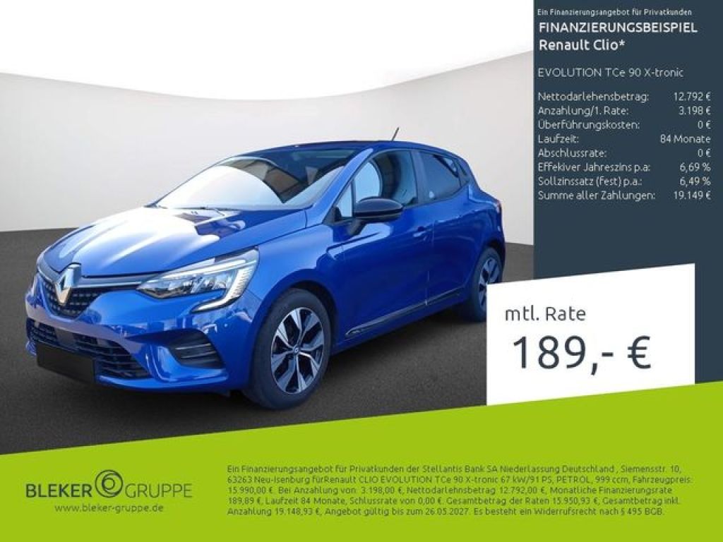 Renault Clio bei Sportwagen.expert - Hauptabbildung Renault Clio bei Sportwagen.expert - Hauptabbildung