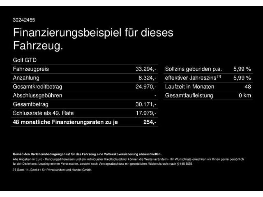 VW Golf GTD bei Sportwagen.expert - Hauptabbildung