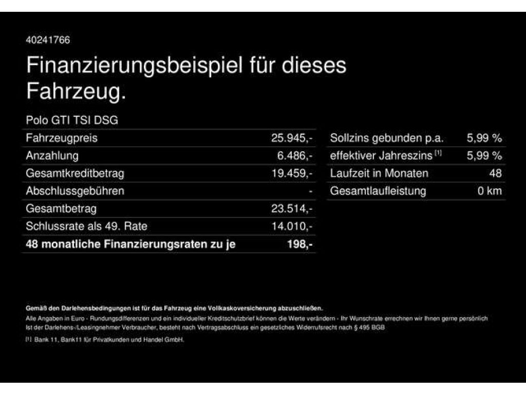 VW Polo GTI bei Sportwagen.expert - Hauptabbildung