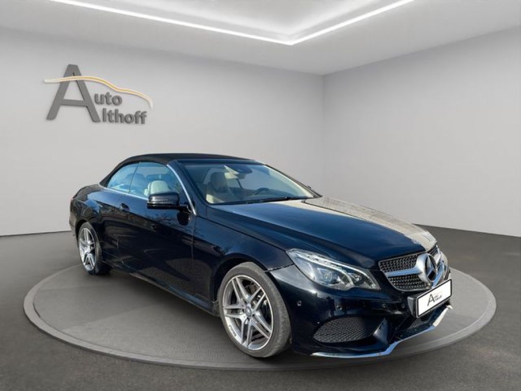 Mercedes-Benz E 220d Cabrio BlueTec bei Sportwagen.expert - Hauptabbildung Mercedes-Benz E 220d Cabrio BlueTec bei Sportwagen.expert - Hauptabbildung