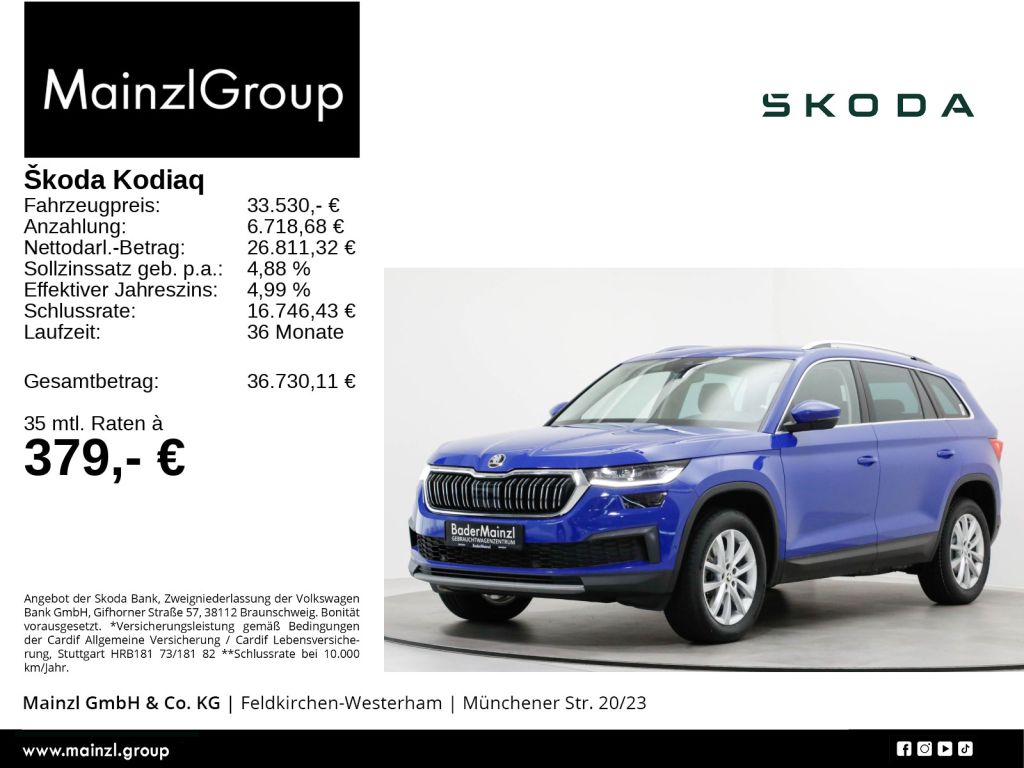 Skoda Kodiaq bei Sportwagen.expert - Hauptabbildung Skoda Kodiaq bei Sportwagen.expert - Hauptabbildung