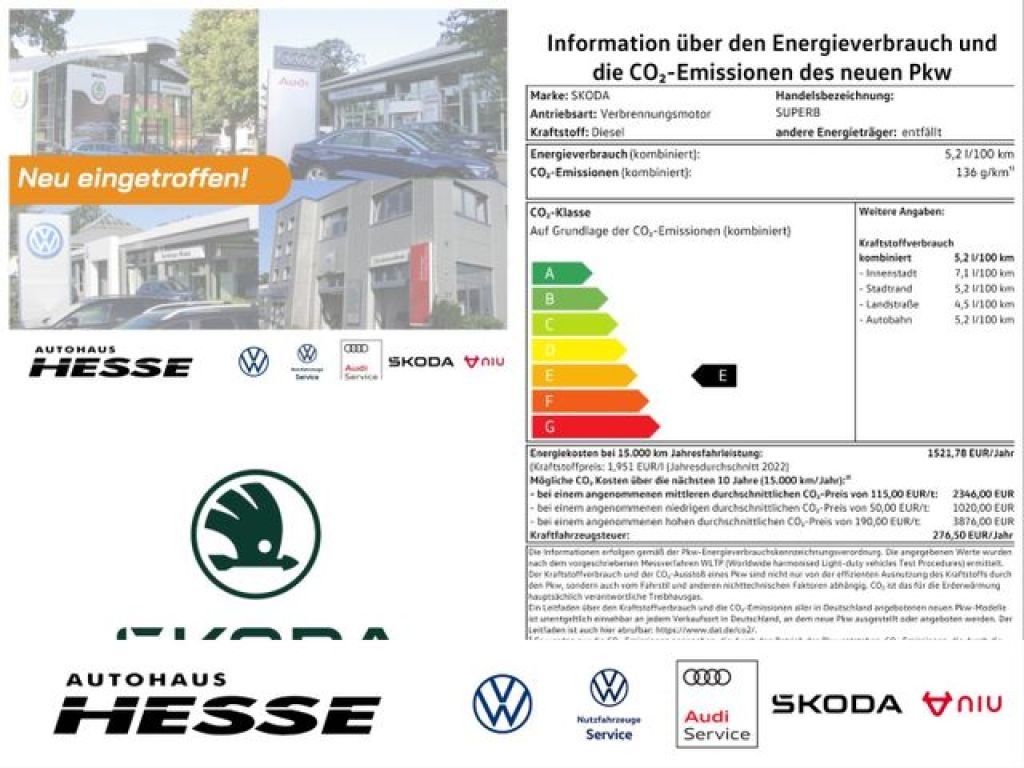 Skoda Superb bei Sportwagen.expert - Hauptabbildung