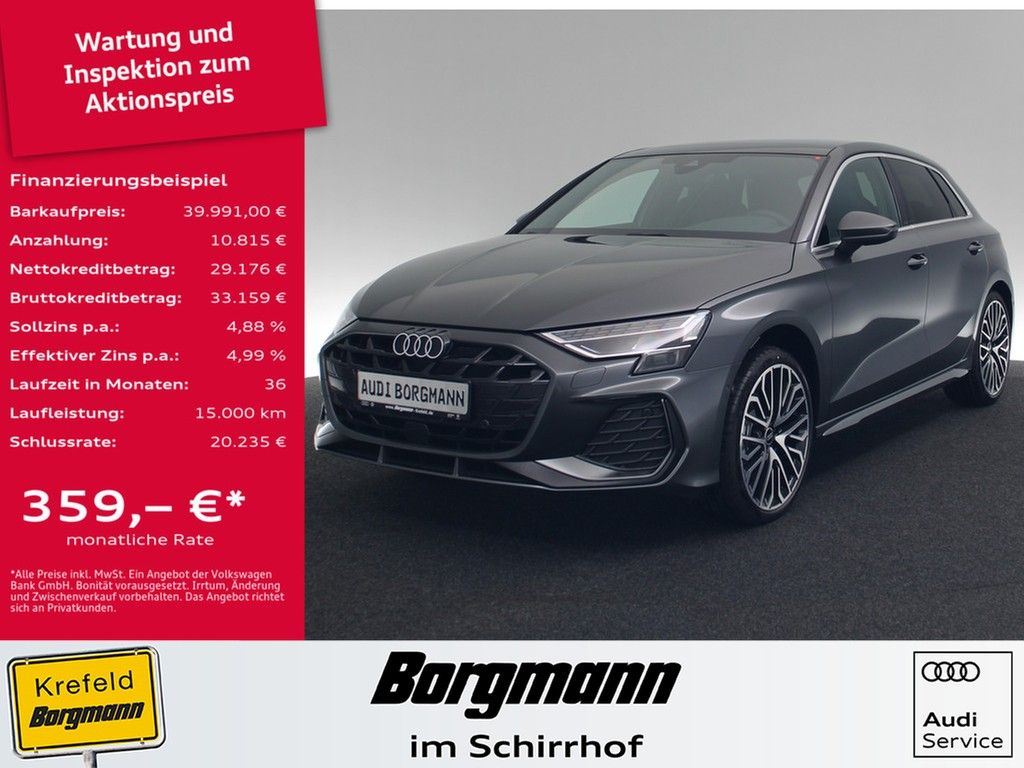 Audi A3 Sportback bei Sportwagen.expert - Hauptabbildung