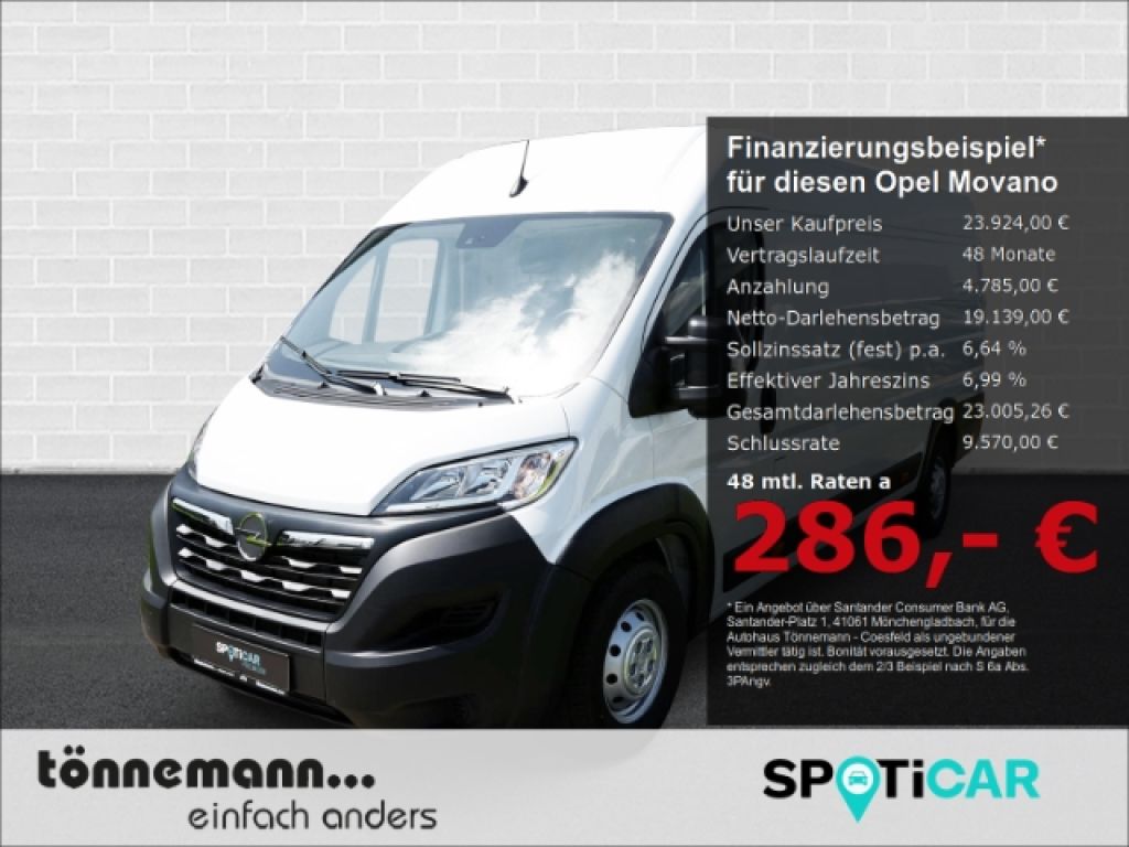 Opel Movano bei Sportwagen.expert - Hauptabbildung Opel Movano bei Sportwagen.expert - Hauptabbildung